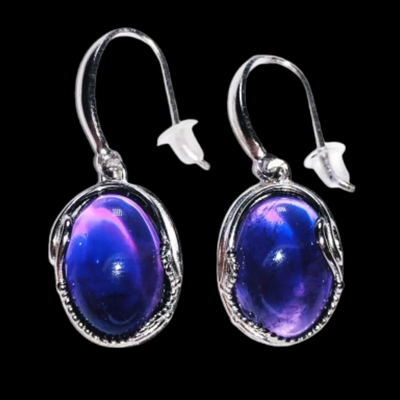 Boucles d’oreilles Améthyste - Capucine